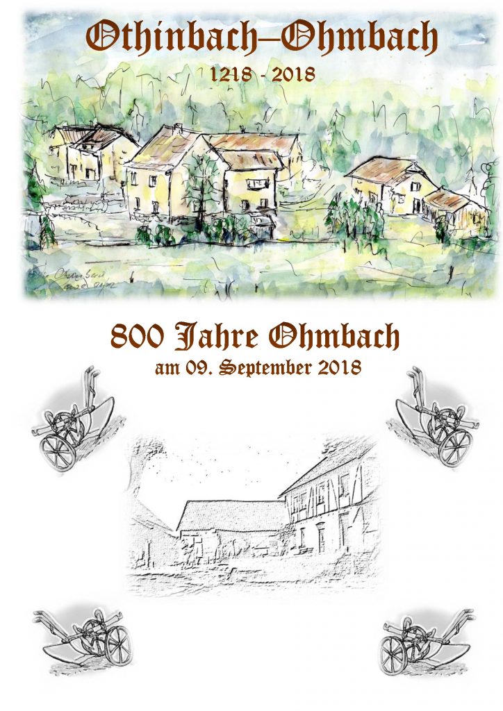 Coverbild 800 Jahre Ohmbach