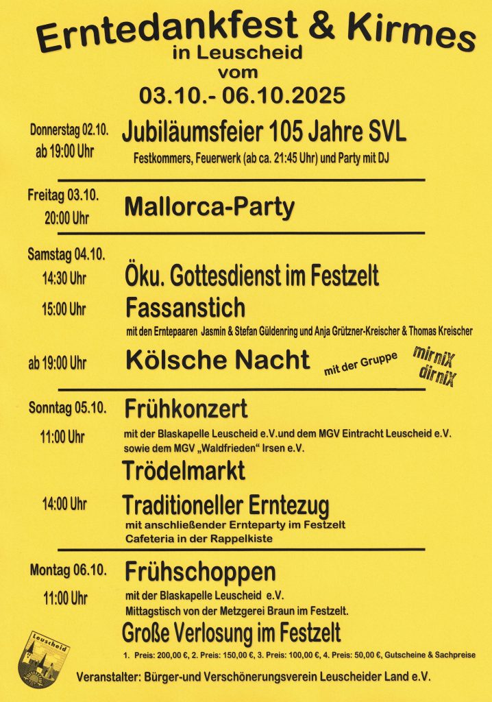 Plakat Kirmes Stand 25.08.2025 000279